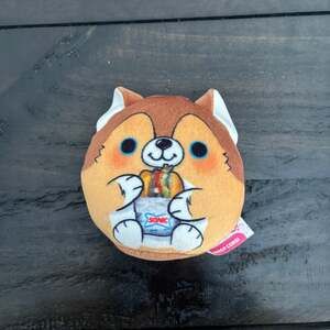 ZURU Snackles Series Carhop Corgi with Sonic Burger 3-inch Plush